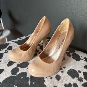 Madden Girl Tan Heels Classic Stiletto Pumps